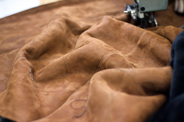 sewing machine stitches closeup